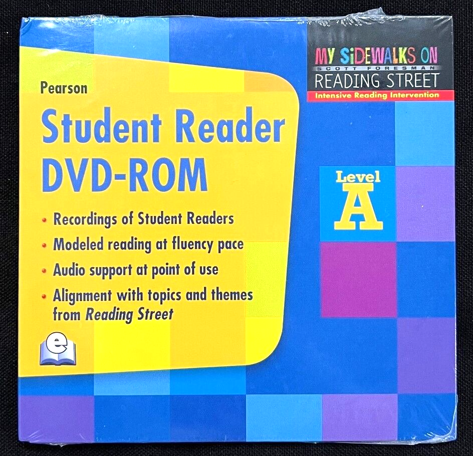 1st - My Sidewalks on Reading Street - STUDENT READER DVD-ROM - LEVEL A (2011)
