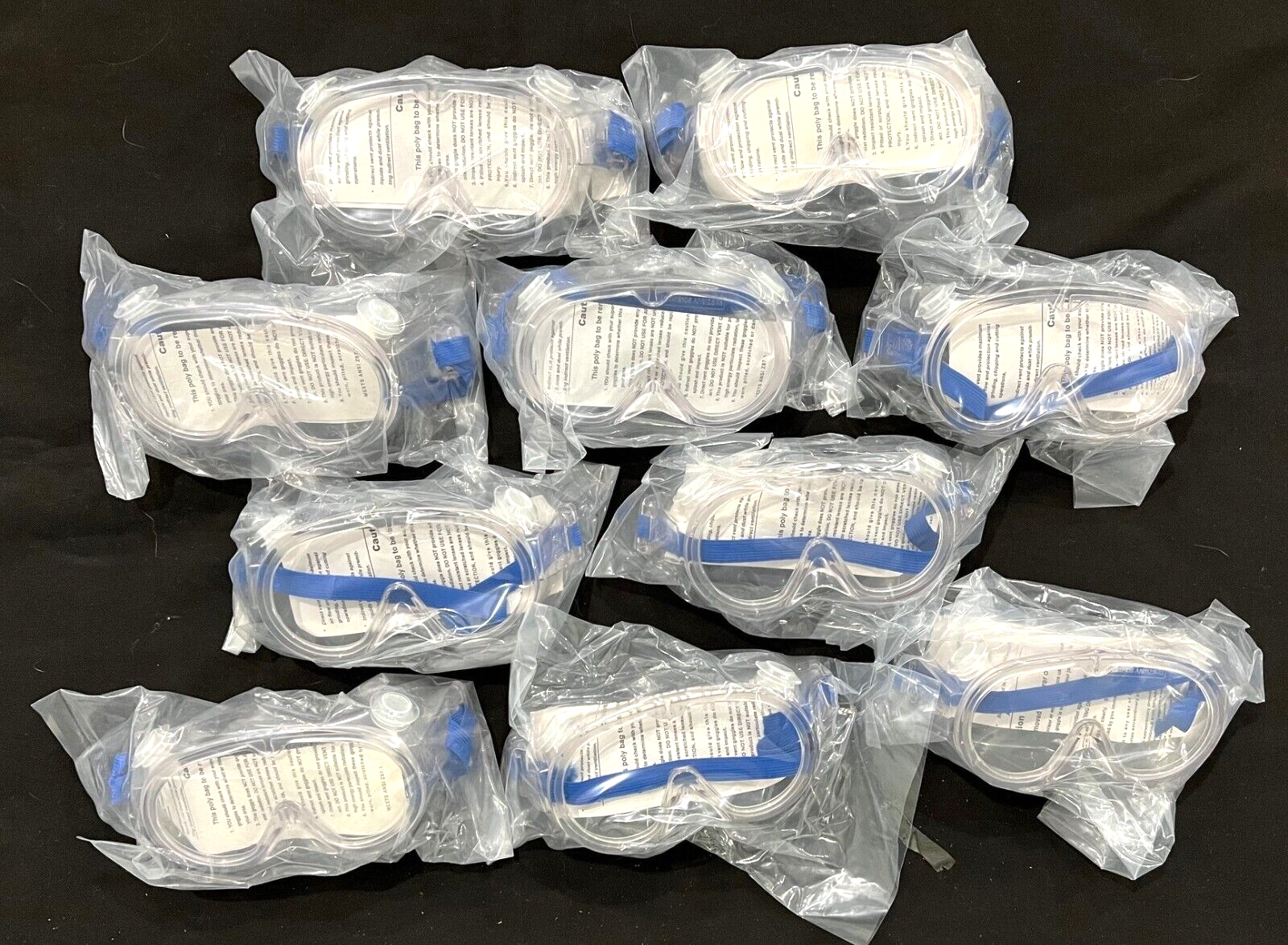 10 SAFETY GOGGLES (Student) ETA - New - Original Packaging!