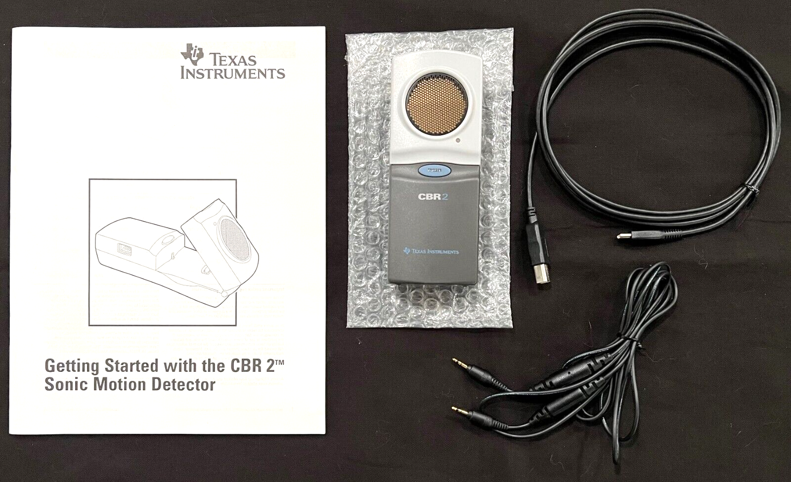 TEXAS INSTRUMENTS (CBR2 - Calculator Based Ranger) SONIC MOTION DETECTOR