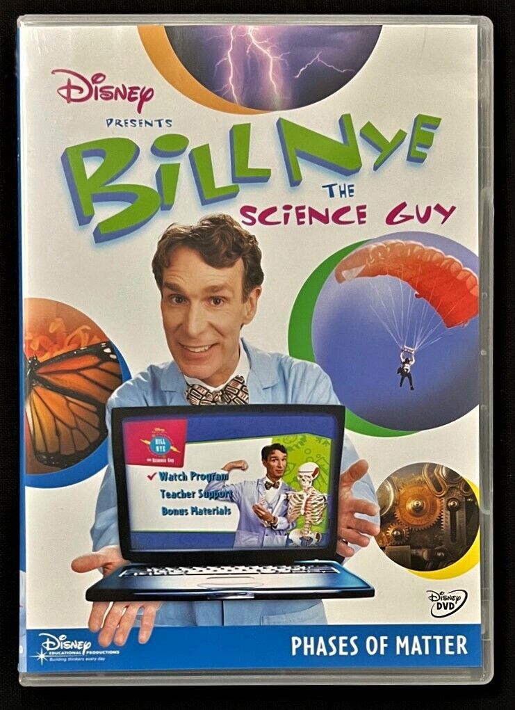 Disney Presents BILL NYE The SCIENCE GUY DVD  -  PHASES OF MATTER