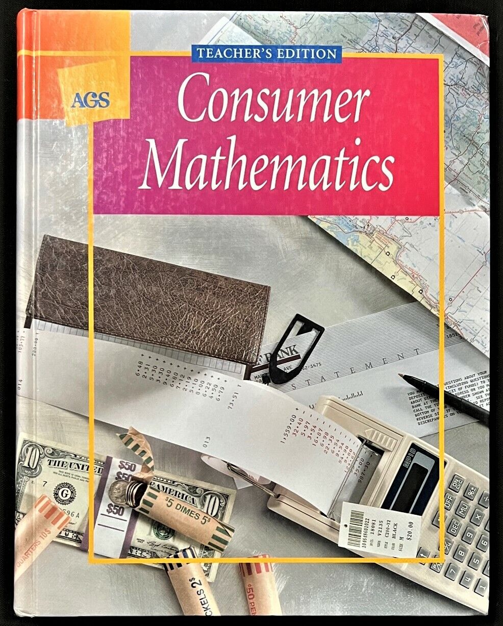 CONSUMER MATHEMATICS - TEACHER'S EDITION  (2001, AGS Publishing)