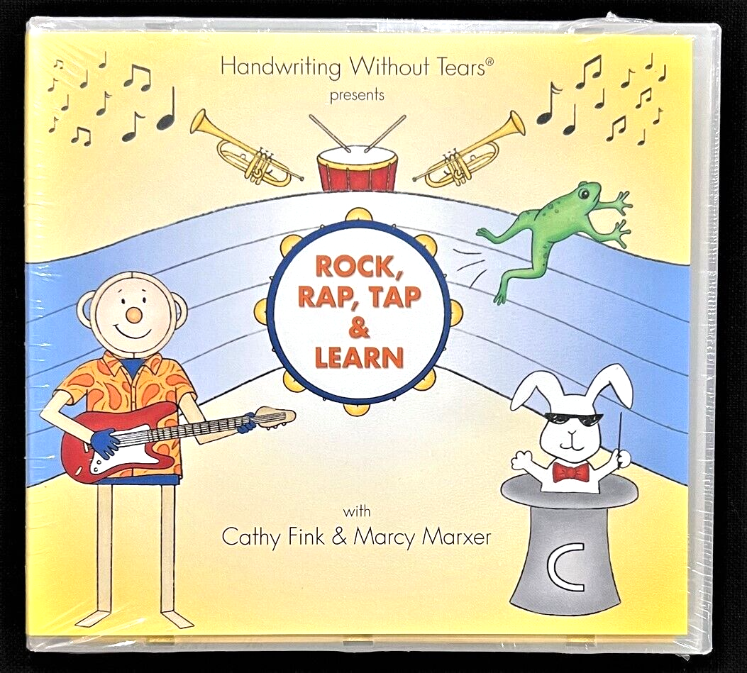 ROCK, RAP, TAP & LEARN  CD  -  HANDWRITING WITHOUT TEARS SERIES  (2007)