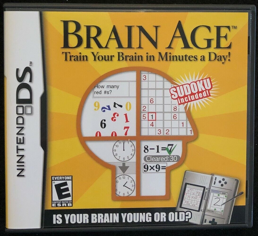 Nintendo DS - Brain Age - Train Your Brain in Minutes a Day
