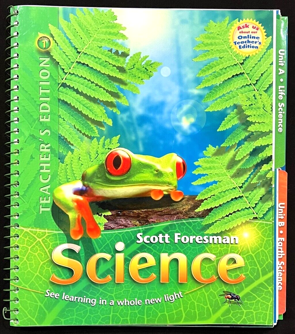 2nd Grade- SCIENCE TEACHER MANUAL (Vol 1)  (2006, Scott Foresman)