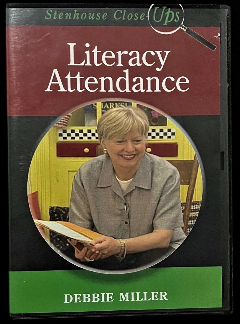 Stenhouse Close UPS - LITERACY ATTENDANCE  DVD - By Debbie Miller (2006)