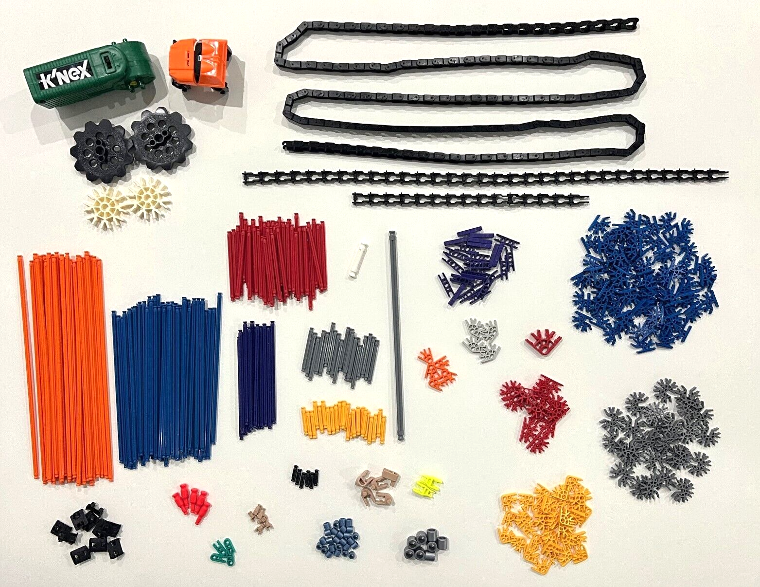 K'NEX - 452 EXTRA PIECES - for pre-existing sets
